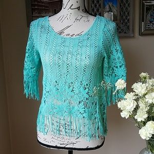 Crochet Summer T-shirt‎